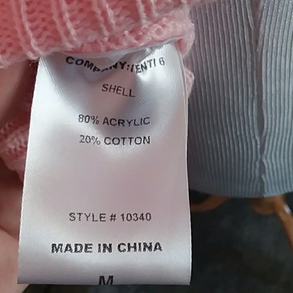 Last one❤️Pink Wrap breathable spring sweater - Picture 6 of 6